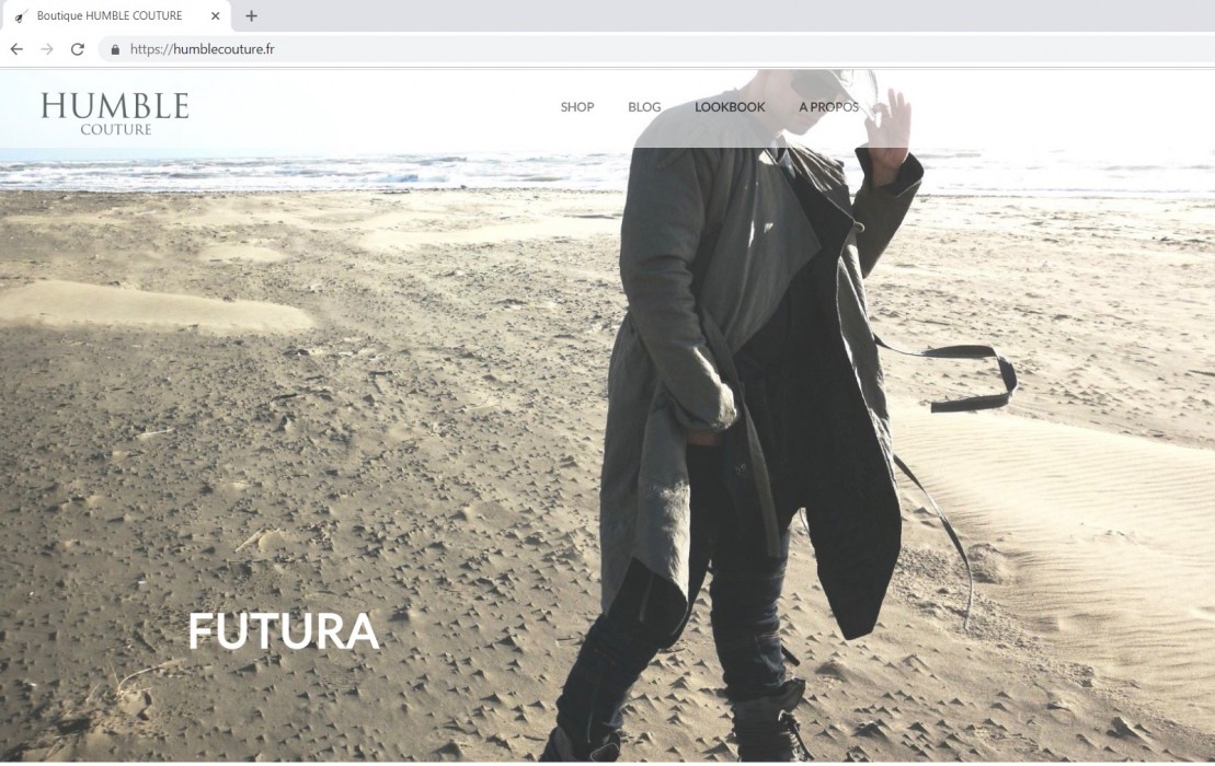 NOUVEAU SITE INTERNET HUMBLE COUTURE